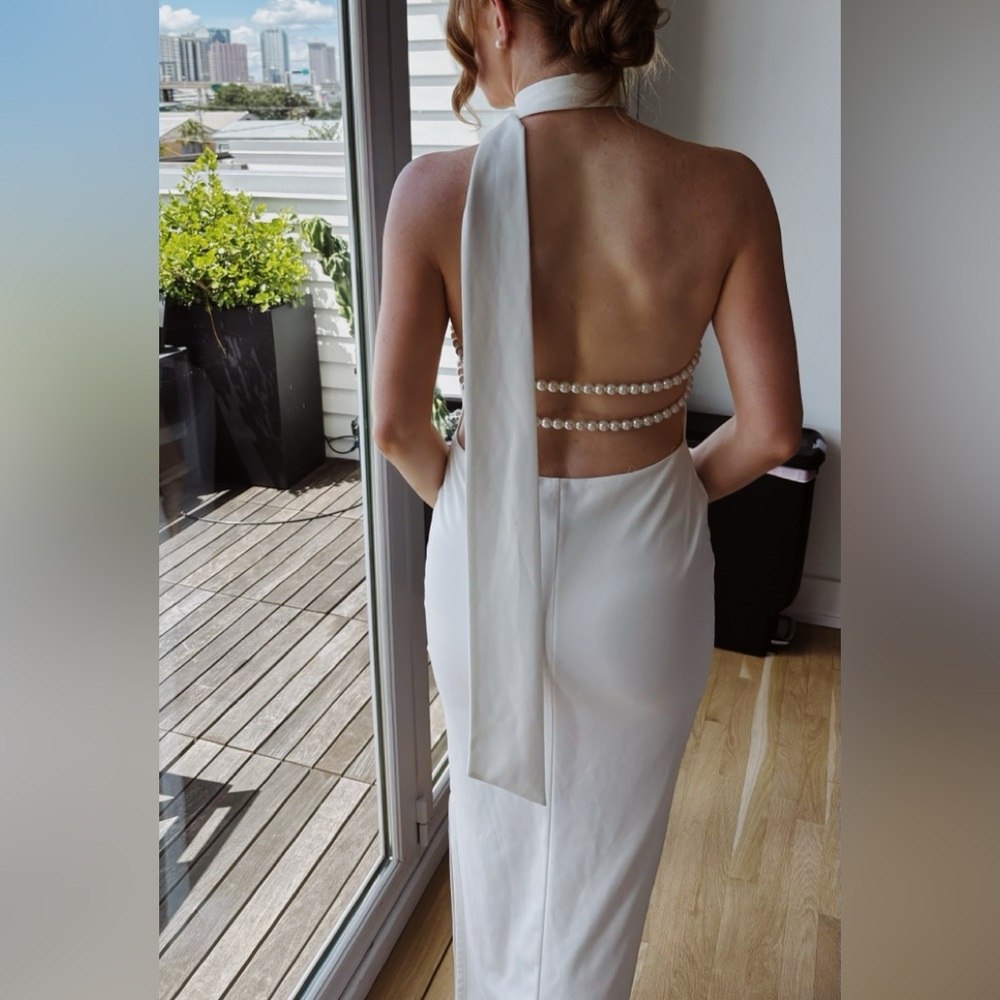 Khanums Kara Dress - Maxi (Ivory)